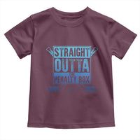 Ice Hockey Player Gift Straight Outta The Penalty Box Toddler T Shirt