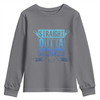 Ice Hockey Player Gift Straight Outta The Penalty Box Youth Sweatshirt