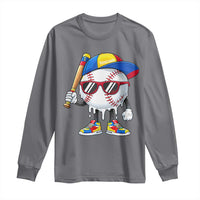 Venezuela Baseball Long Sleeve Shirt Venezuelan Pride Baseball Life Style Youth Drip Baseball Boys Kid