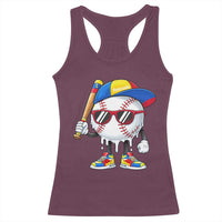 Venezuela Baseball Racerback Tank Top Venezuelan Pride Baseball Life Style Youth Drip Baseball Boys Kid