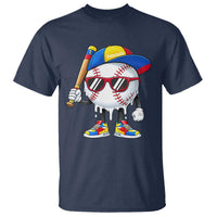 Venezuela Baseball T Shirt Venezuelan Pride Baseball Life Style Youth Drip Baseball Boys Kid