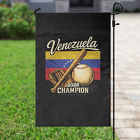Venezuela Baseball 2026 Garden Flag Champions Vintage Venezuelan Flag Baseball Fan Gift