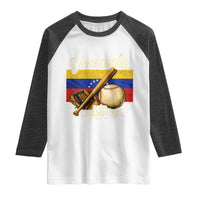 Venezuela Baseball 2026 Raglan Shirt Champions Vintage Venezuelan Flag Baseball Fan Gift