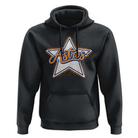 Vintage Astro Script Name Sports Style Hoodie Retro Baseball Fans
