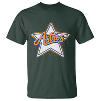 Vintage Astro Script Name Sports Style T Shirt Retro Baseball Fans
