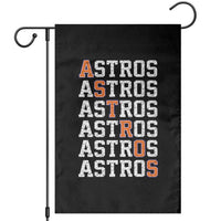 Vintage Astro Last Name Garden Flag Retro Baseball Fans Sports Style