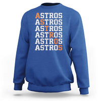 Vintage Astro Last Name Sweatshirt Retro Baseball Fans Sports Style