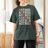 Vintage Astro Last Name T Shirt For Women Retro Baseball Fans Sports Style