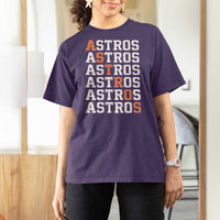 Vintage Astro Last Name T Shirt For Women Retro Baseball Fans Sports Style