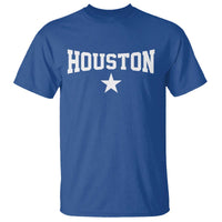 Vintage Houston T Shirt Retro Texas Throwback Athletic Sports Style 80s 90s
