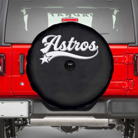 Vintage Astro Script Name Spare Tire Cover Texas Vintage Sports Jersey Style 80s 90s