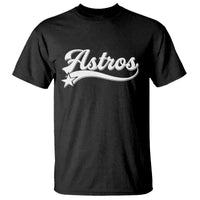 Vintage Astro Script Name T Shirt Texas Vintage Sports Jersey Style 80s 90s