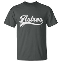 Vintage Astro Script Name T Shirt Texas Vintage Sports Jersey Style 80s 90s