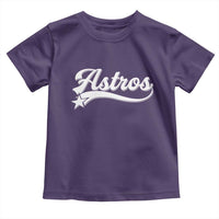 Vintage Astro Script Name Toddler T Shirt Texas Vintage Sports Jersey Style 80s 90s