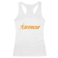 Vintage Astro Last Name Sports Style Racerback Tank Top Baseball Fan Graphic 80s 90s