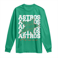 Vintage Astro Last Name Long Sleeve Shirt Baseball Fan Graphic