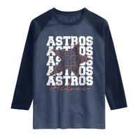 Vintage Astro Last Name Raglan Shirt Baseball Fan Graphic