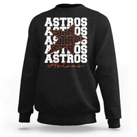 Vintage Astro Last Name Sweatshirt Baseball Fan Graphic