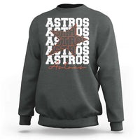 Vintage Astro Last Name Sweatshirt Baseball Fan Graphic