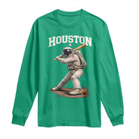 Houston Astronaut Baseball Player Long Sleeve Shirt Clutch City
