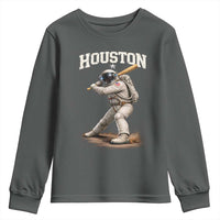 Houston Astronaut Baseball Player Youth Sweatshirt Clutch City