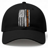Vintage Astro Baseball Cap Last Name Baseball American Flag Retro Style 70s 80s 90s