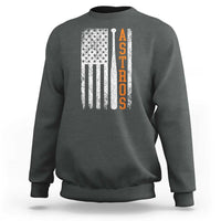 Vintage Astro Sweatshirt Last Name Baseball American Flag Retro Style 70s 80s 90s
