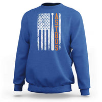 Vintage Astro Sweatshirt Last Name Baseball American Flag Retro Style 70s 80s 90s