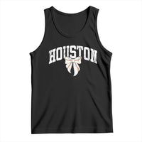 Retro Houston Tank Top Baseball Coquette Bow Varsity Vintage Sports 80s 90s