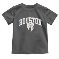 Retro Houston Toddler T Shirt Baseball Coquette Bow Varsity Vintage Sports 80s 90s