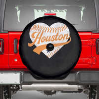Houston Clutch City Spare Tire Cover Baseball Heart Varsity Script Vintage Sports Fans