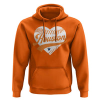 Houston Clutch City Hoodie Baseball Heart Varsity Script Vintage Sports Fans
