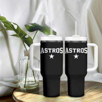 Vintage Astro Varsity Name Tumbler With Handle Retro Throwback Athletic Sports Style 80s 90s