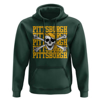 Pittsburgh Lovers Hoodie Retro Pennsylvania Steel City Pirate Skull