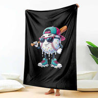 Baseball Life Style Throw Blanket Youth Drip Baseball Boys Kid