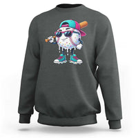 Baseball Life Style Sweatshirt Youth Drip Baseball Boys Kid