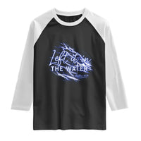 Christian Baptism Raglan Shirt Left It In The Water Matthew 28 19