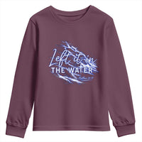 Christian Baptism Youth Sweatshirt Left It In The Water Matthew 28 19