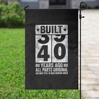 40th Birthday Garden Flag Built 40 Years Ago All Parts Original Gifts