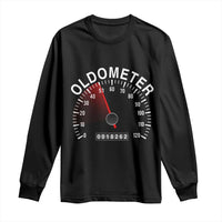 Funny 50th Birthday Long Sleeve Shirt Oldometer Odometer 50 Year Old Joke