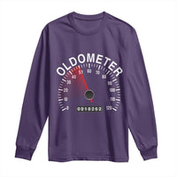 Funny 50th Birthday Long Sleeve Shirt Oldometer Odometer 50 Year Old Joke