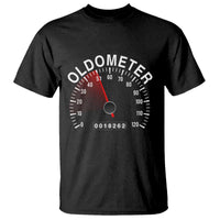 Funny 50th Birthday T Shirt Oldometer Odometer 50 Year Old Joke