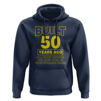 Funny 50th Birthday Hoodie Galaxy Built 50 Years Ago Parts Original