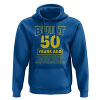 Funny 50th Birthday Hoodie Galaxy Built 50 Years Ago Parts Original