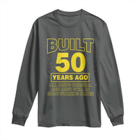 Funny 50th Birthday Long Sleeve Shirt Galaxy Built 50 Years Ago Parts Original