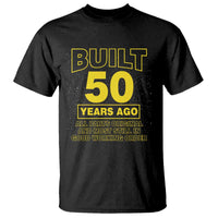 Funny 50th Birthday T Shirt Galaxy Built 50 Years Ago Parts Original