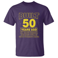 Funny 50th Birthday T Shirt Galaxy Built 50 Years Ago Parts Original