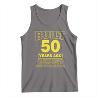 Funny 50th Birthday Tank Top Galaxy Built 50 Years Ago Parts Original