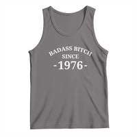 Funny 50th Birthday Tank Top Badass Bih Since 1976