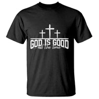 God Is Good T Shirt Jesus Cross Minimal Religious Faith Bible Verse Inspirational